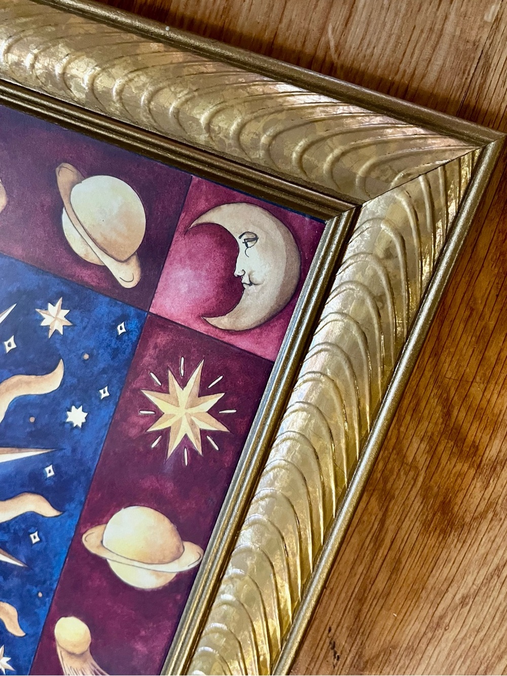 🌞VINTAGE🌛
Mary Beth Zeit Celestial Sun & Moon Wall Art - Picture 4 of 7